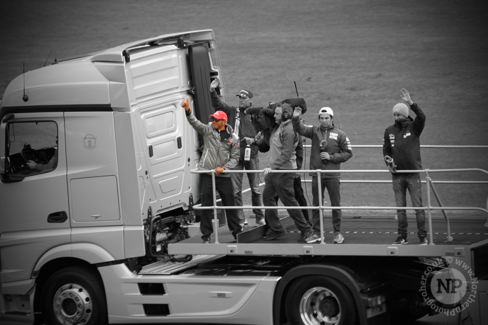 Lewis Hamilton, Driver Parade