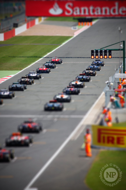 Silverstone Starting Grid