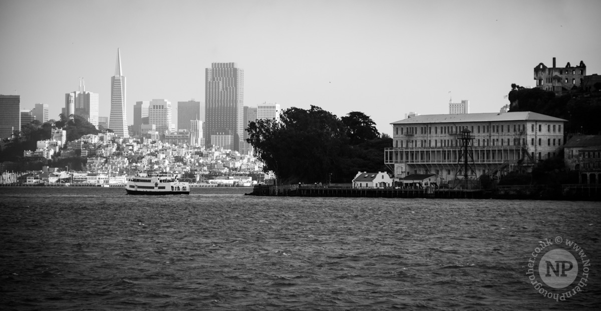 Alcatraz with the City in the background