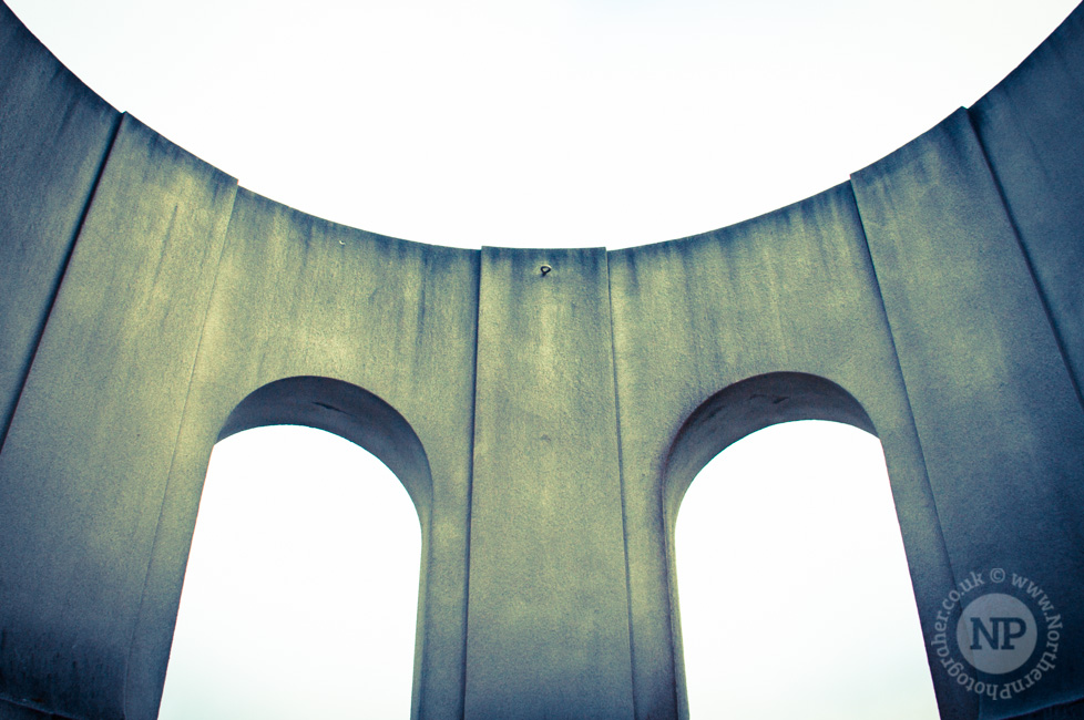 The top of the Coit Tower